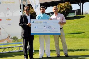 Klicken Sie hier, um das große Bild anzusehen: Siegerfoto Lyoness Open 2008 in Freiberg; Bildquelle: Lyoness Open