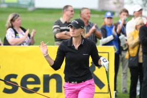 Klicken Sie hier, um das große Bild anzusehen: Linda Wessberg - Austrian Ladies Golf Open 2009; Bildquelle: golf-treff.at
