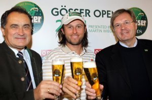 Klicken Sie hier, um das große Bild anzusehen: Gösser Open 2011 Pressekonferenz; Bildquelle: Foto: GEPA-pictures / Gösser Open