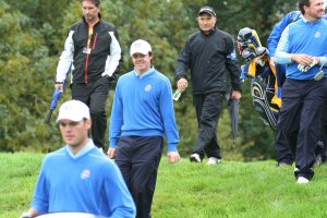 Klicken Sie hier, um das große Bild anzusehen: Martin Kaymer, Rory McIlroy und Graeme McDowell; Bildquelle: www.golf-treff.at