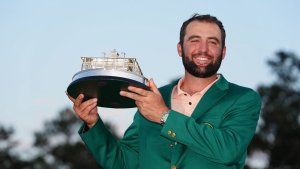 Klicken Sie hier, um das große Bild anzusehen: Scottie Scheffler Masters 2024; Bildquelle: www.masters.com