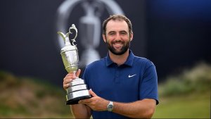 Klicken Sie hier, um das große Bild anzusehen: Scottie Scheffler, British Open, Royal Portrush; Bildquelle: The Open