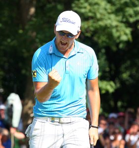 Klicken Sie hier, um das große Bild anzusehen: Bernd Wiesberger bei den Lyoness Open; Bildquelle: GEPA