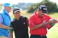 Klicken Sie hier, um das große Bild anzusehen: Andres Romero in Carnoustie; Bildquelle: golf-treff.at