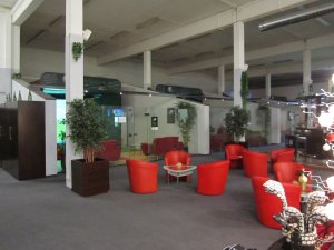 Klicken Sie hier, um das große Bild anzusehen: Indoorgolf Europahalle Wien Liesing; Bildquelle: www.golf-treff.at
